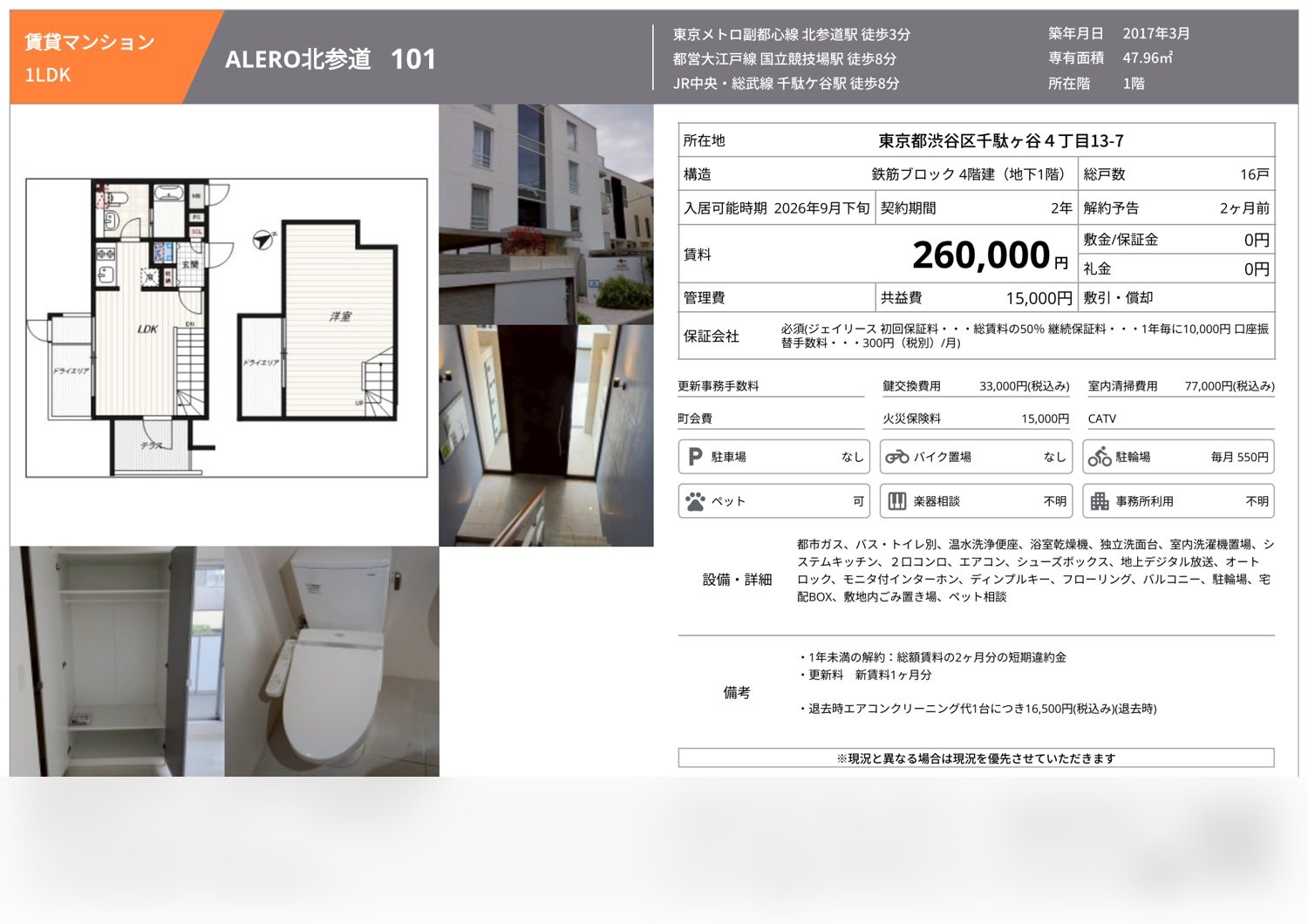 ALERO北参道 101